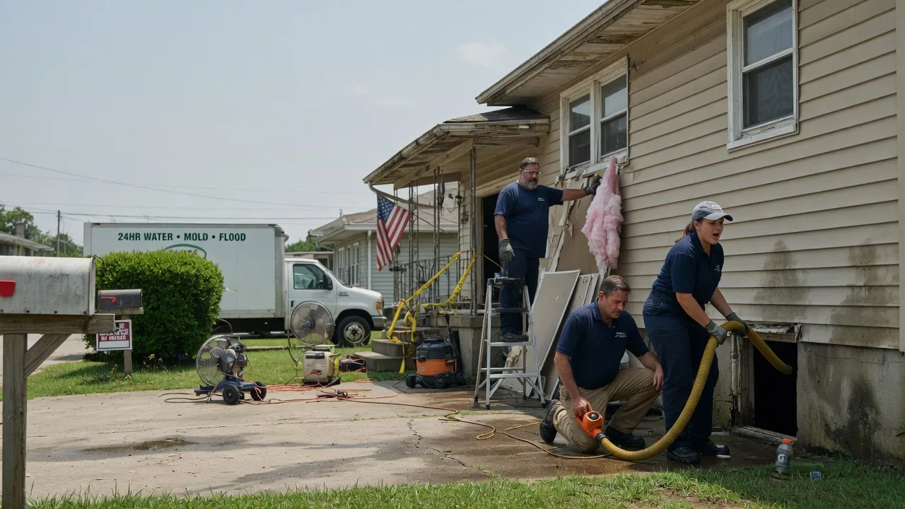 Water Damage Repair in Crystal Springs, MS near me